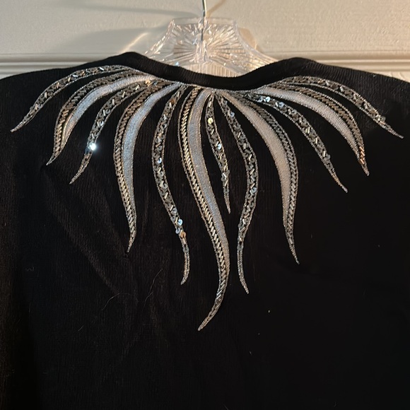 Bob Mackie wearable art sweater - Picture 3 of 4